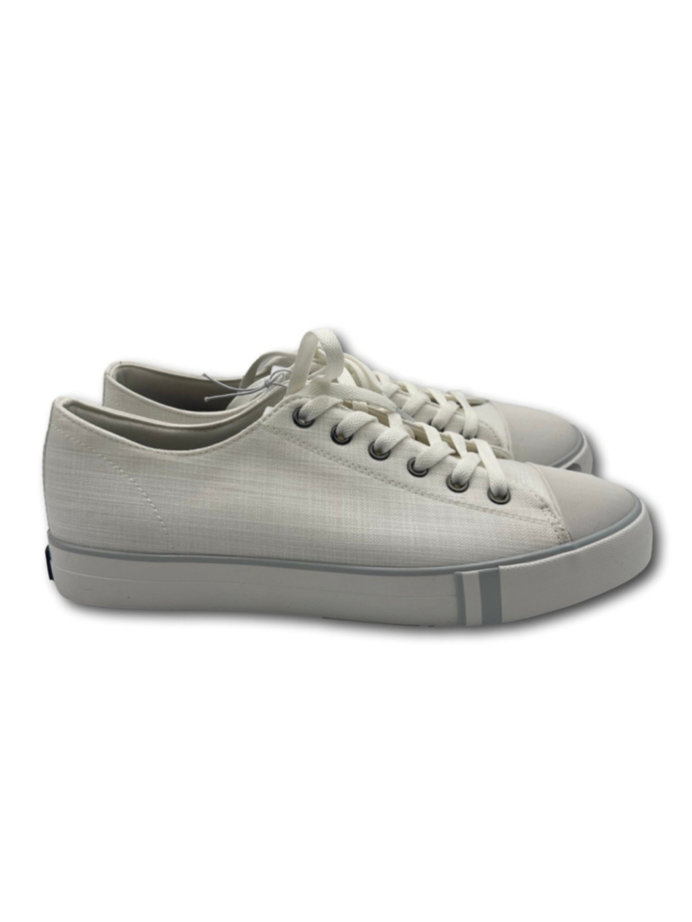 Ben Sherman Hadley Low White Canvas Sneakers Men's Size 8.5 NWB